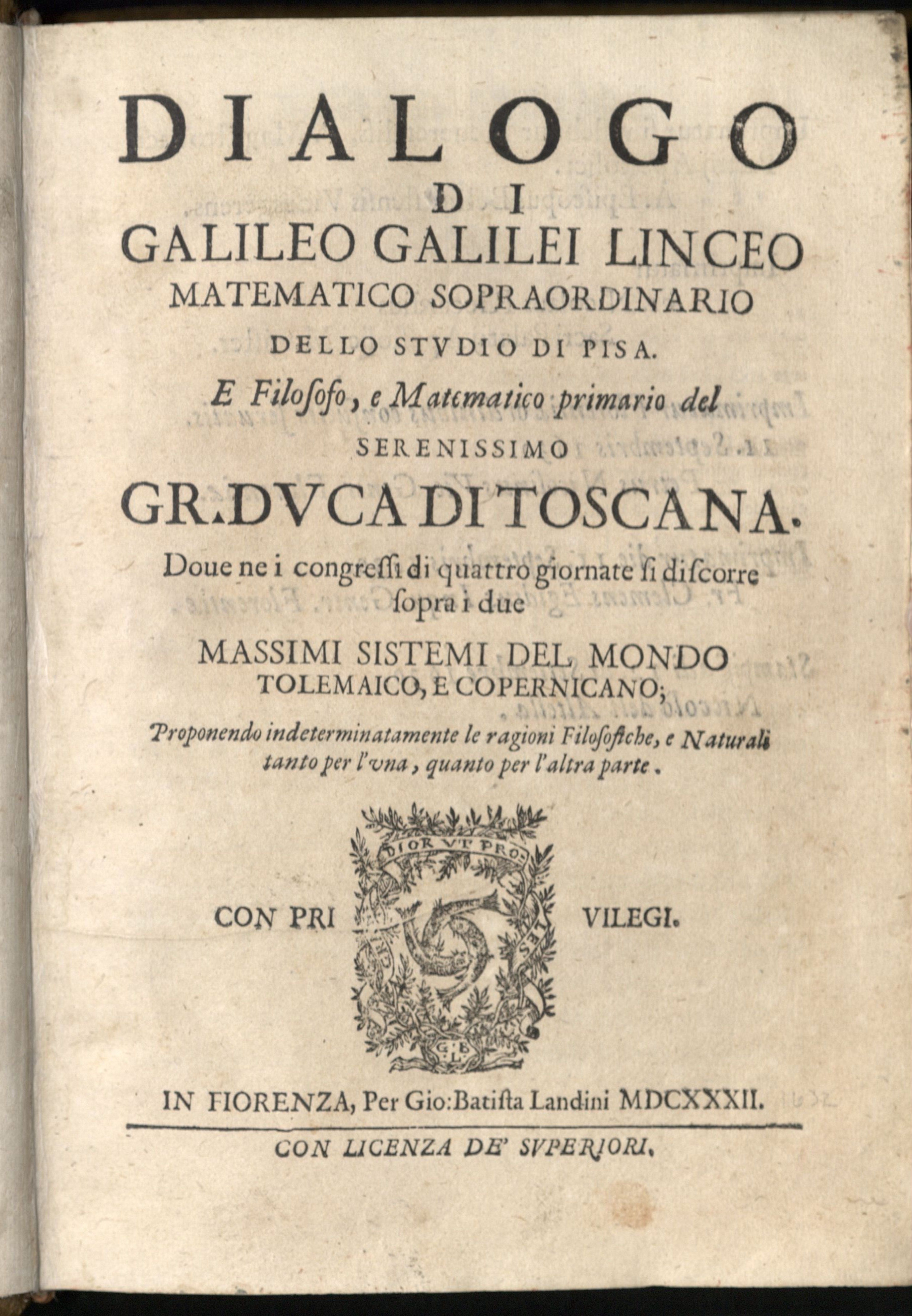 Scienza moderna Galileo